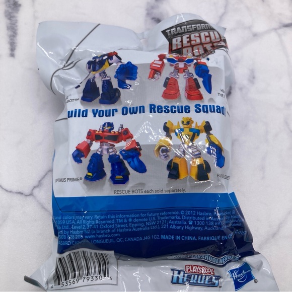 Transformers Rescue Bots Figure Chase the Police Bot Figure New Hasbro - Picture 4 of 5